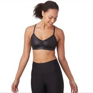 ALO Yoga  Sunny Strappy Bra - XS Black